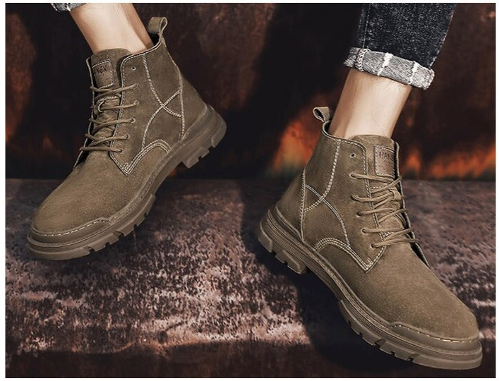 Bota Coturno Casual Masculina Hudson