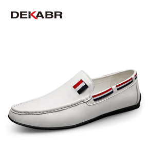 sapato mocassim masculino em couro